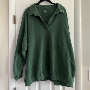 Aerie Polo Sweatshirt